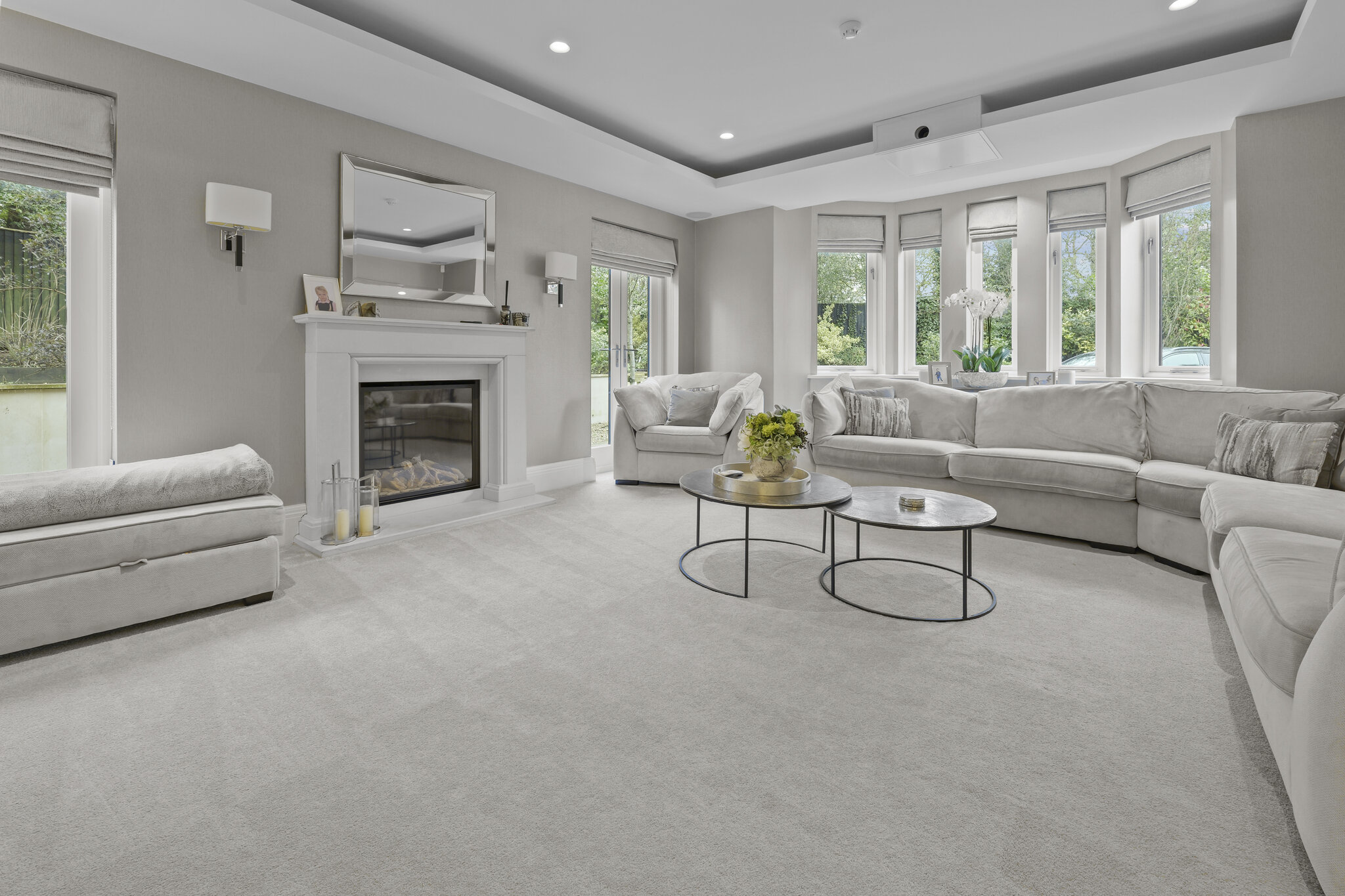 Cinema room at Tall Trees